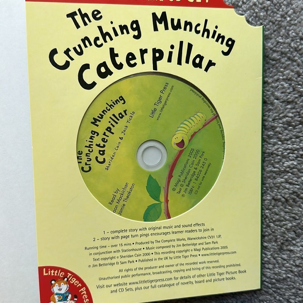 The Crunching Munching Caterpillar by Sheridan Cain and Jack Tickle - Picture 3 of 5